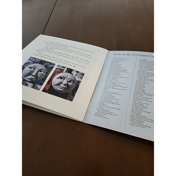 Vtg Edward's Exploit Other Thomas the Tank Engine Stories Wilbert V. Awdry Book - Picture 7 of 7